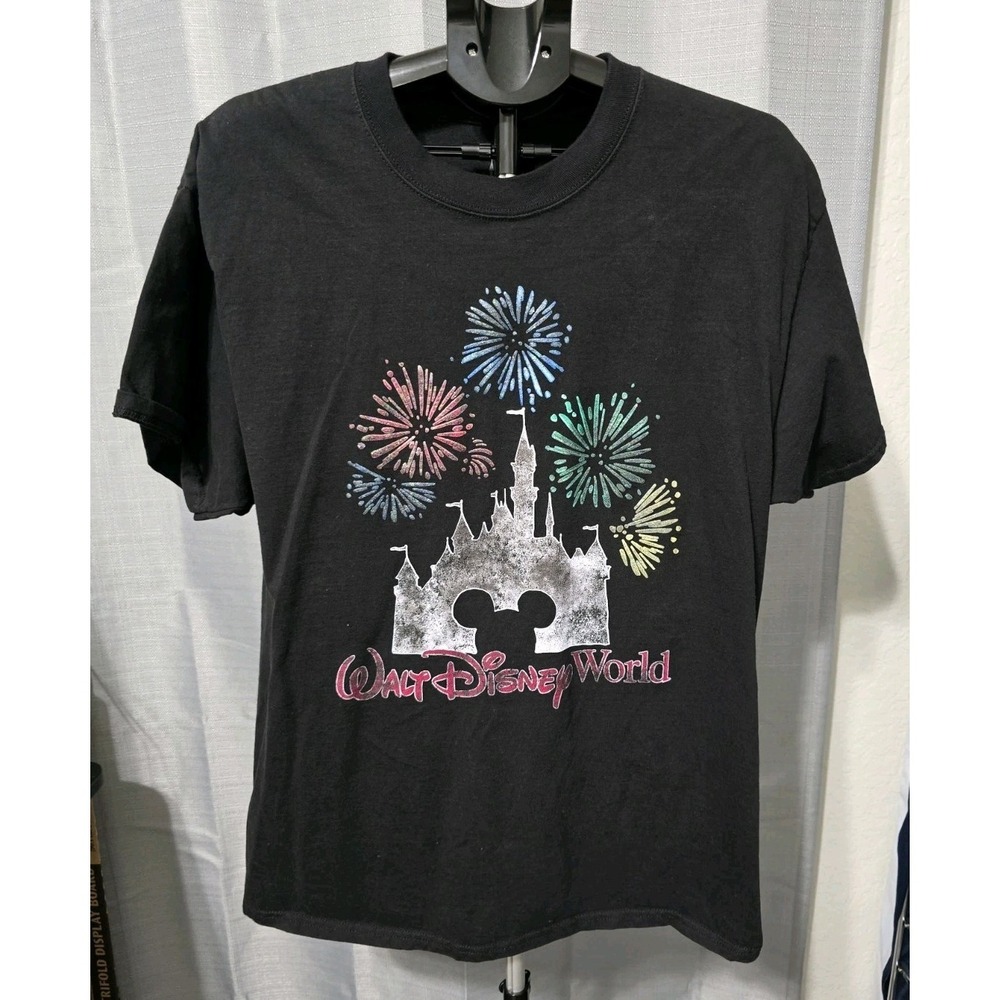 Disney Parks Adult's XL Short-Sleeve T-shirt Walt Disney World Black‎
